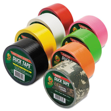 Duck® Colored Duct Tape, 3" Core, 1.88" X 15 Yds, Neon Pink freeshipping - TVN Wholesale